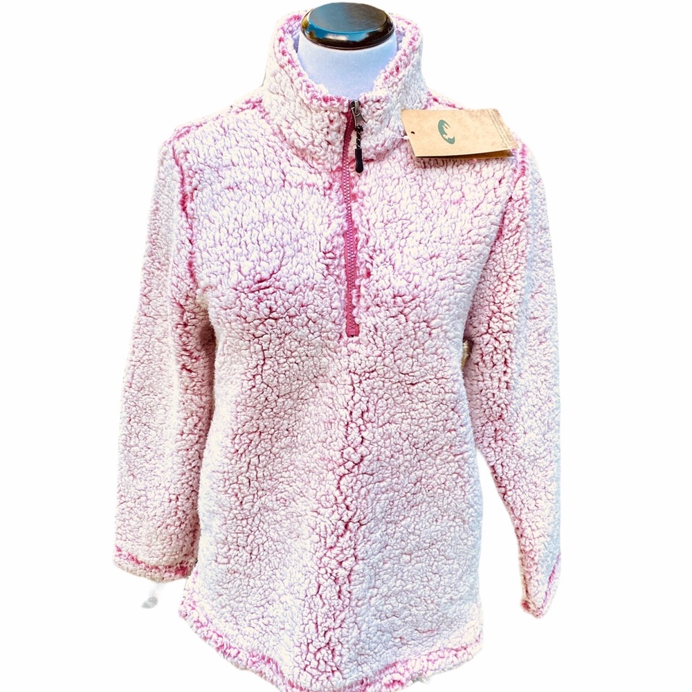 Sherpa Quarter Zip Pullover - NWT size small